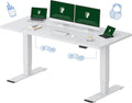 FLEXISPOT 71 x 32 Inch Dual Motor Standing Desk - Spacious, Stable