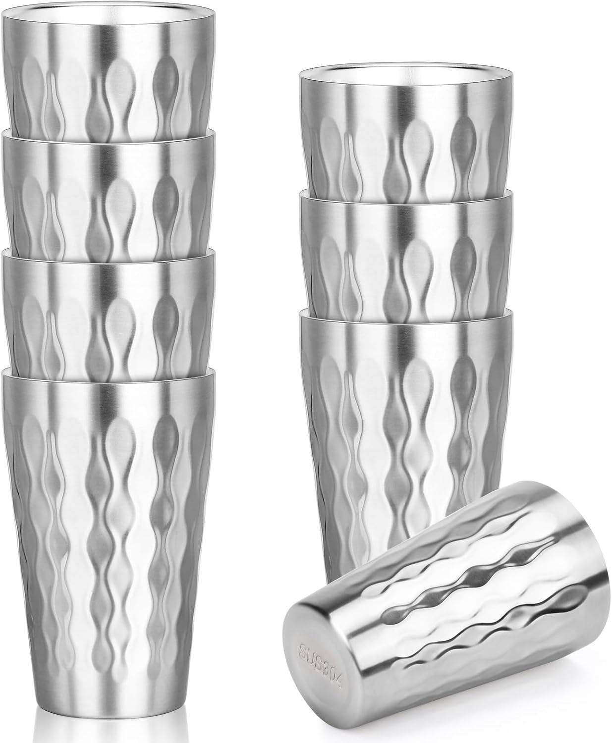 Stainless Steel Double Wall Cups for Travel and Camping Use