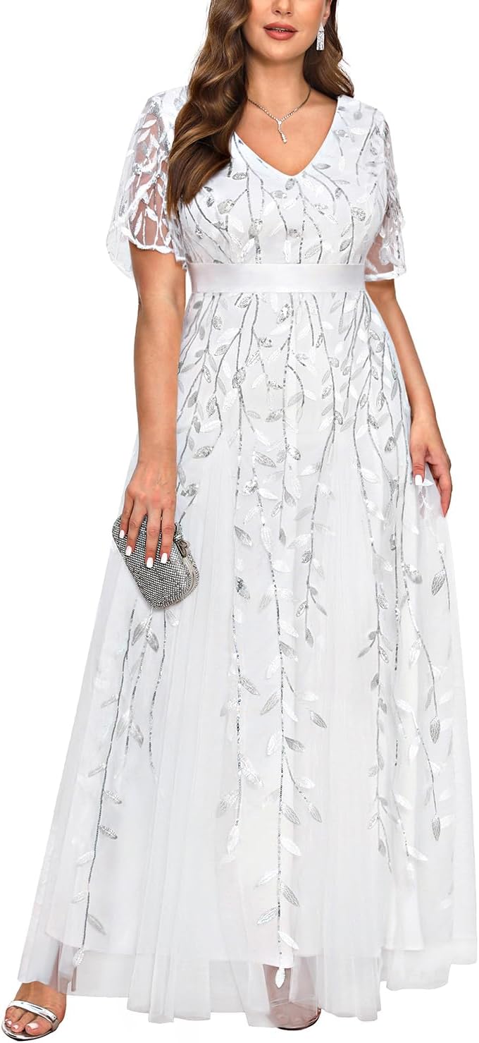 Pinup Fashion Plus Size Formal Dresses for Elegant Occasions