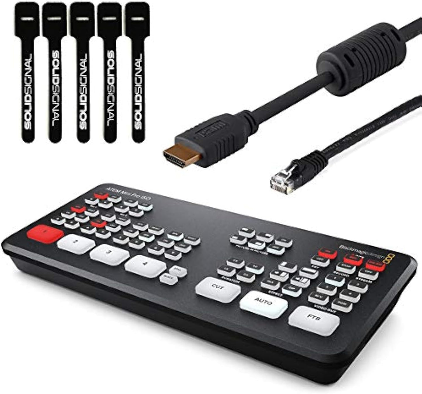 Blackmagic Design ATEM Mini Pro ISO Live Stream Switcher Bundle