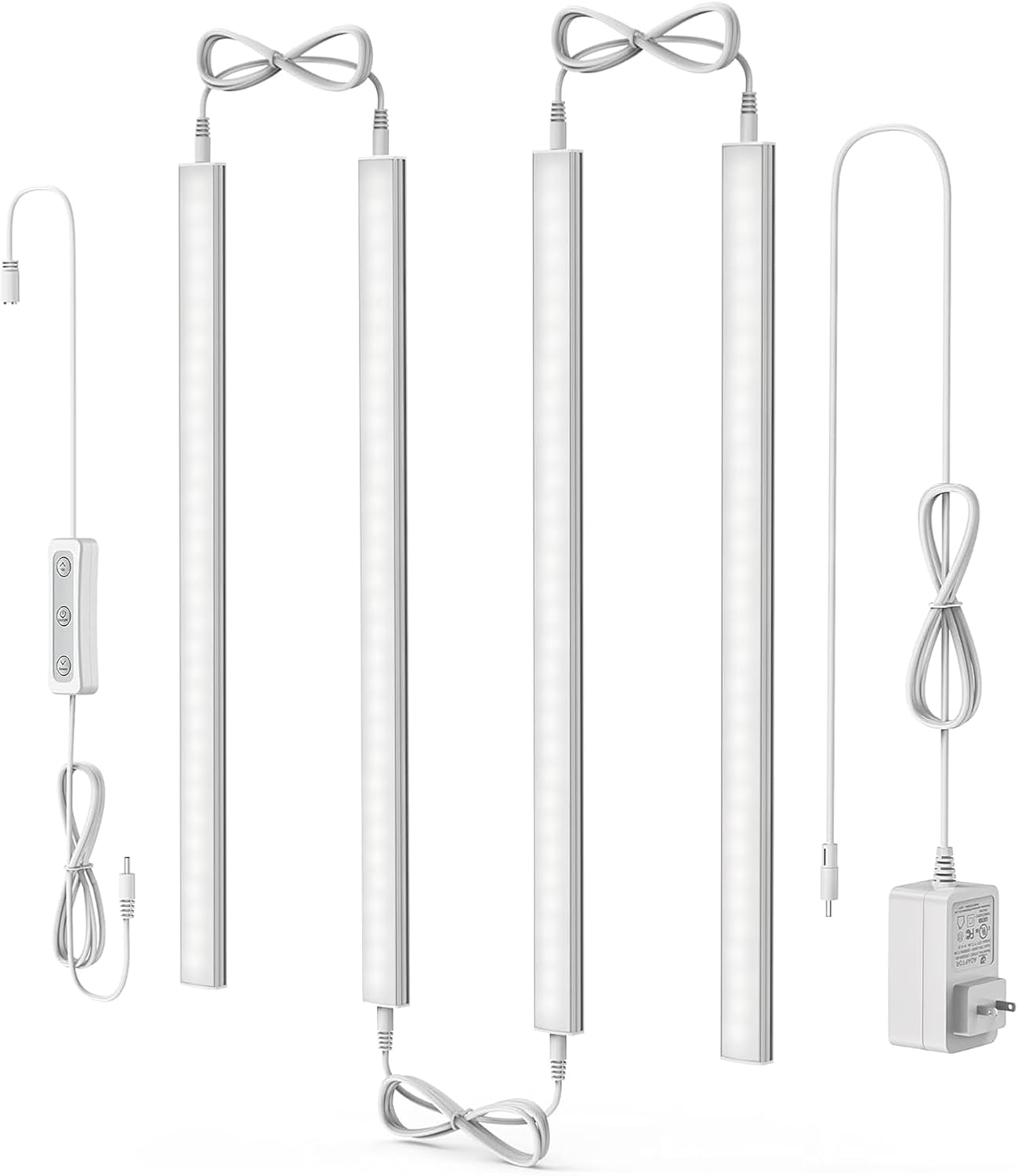 ASOKO Under Cabinet LED Light Plug in for Kitchen Dimming