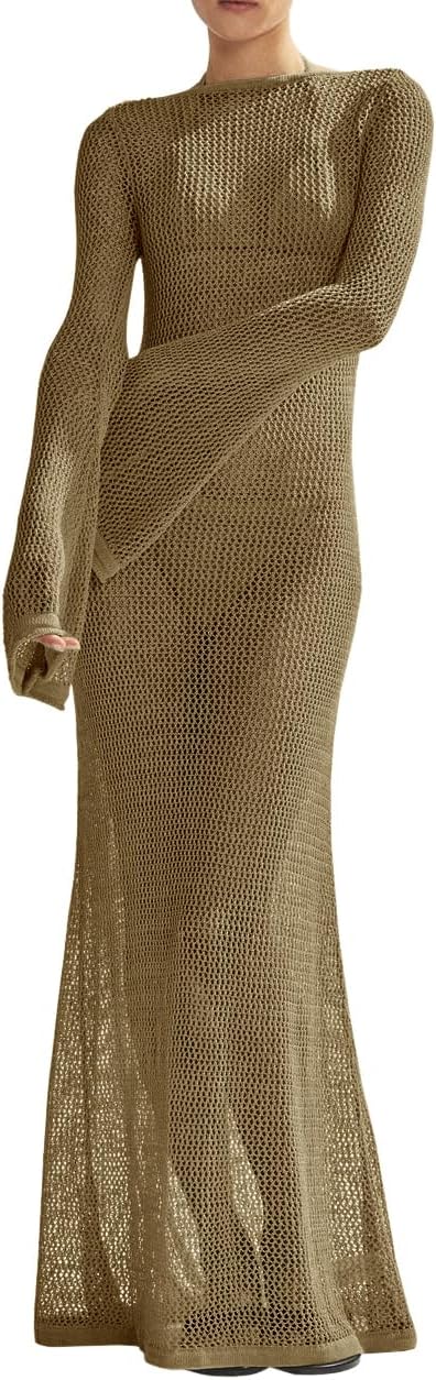 Saodimallsu Womens Crochet Cover Ups for Beach and Pool Fun