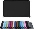 Silicone Pet Feeding Mat 32in x 24in - High Raised Edges for Spills