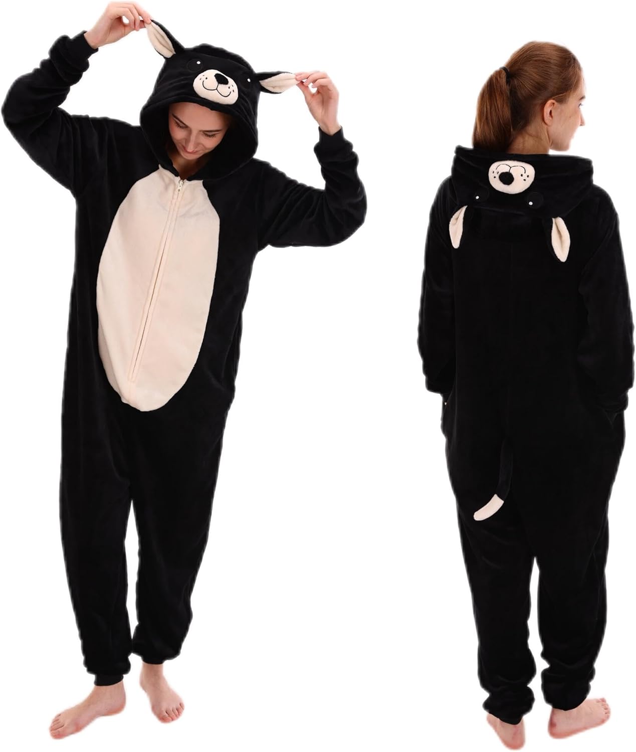 COSUSKET Snug Fit Unisex Adult Onesie Pajamas for Comfort