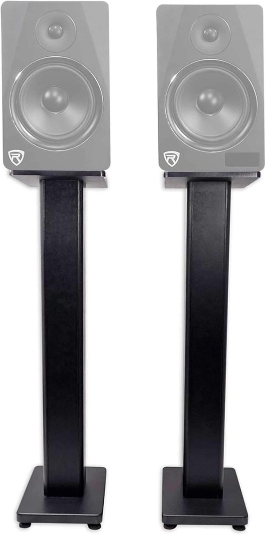 Enhance Surround Sound with Rockville Speaker Stands