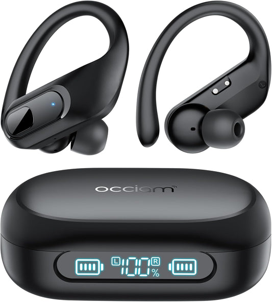 Occiam 96Hrs Playback Wireless Earbuds for Sport