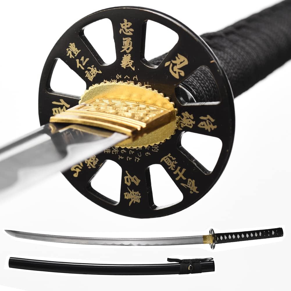 YONG XIN SWORD Samurai Katana Sword - Handmade Damascus Steel