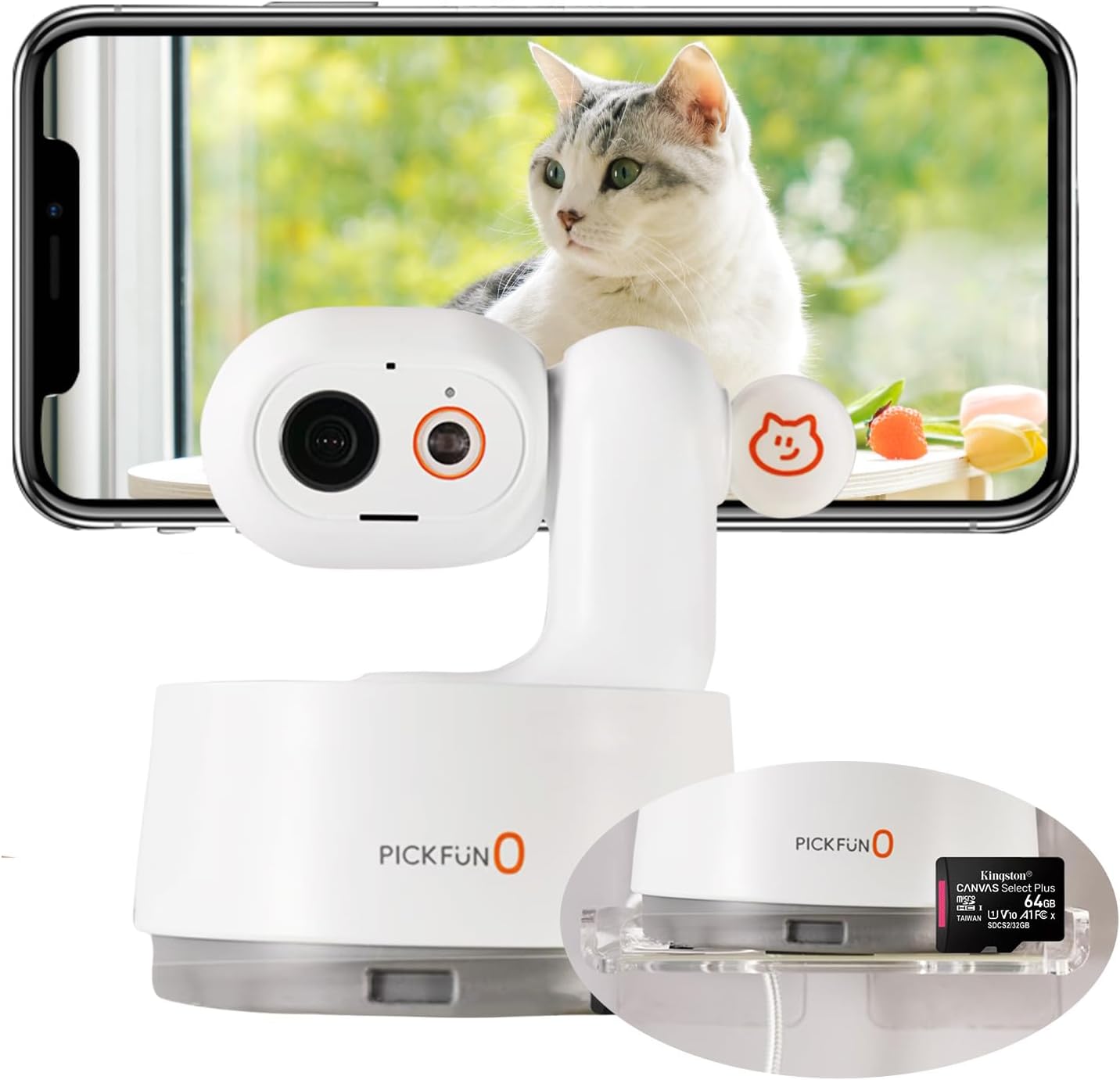 HD Pet Camera with AI Health Report & More | PICKFUN