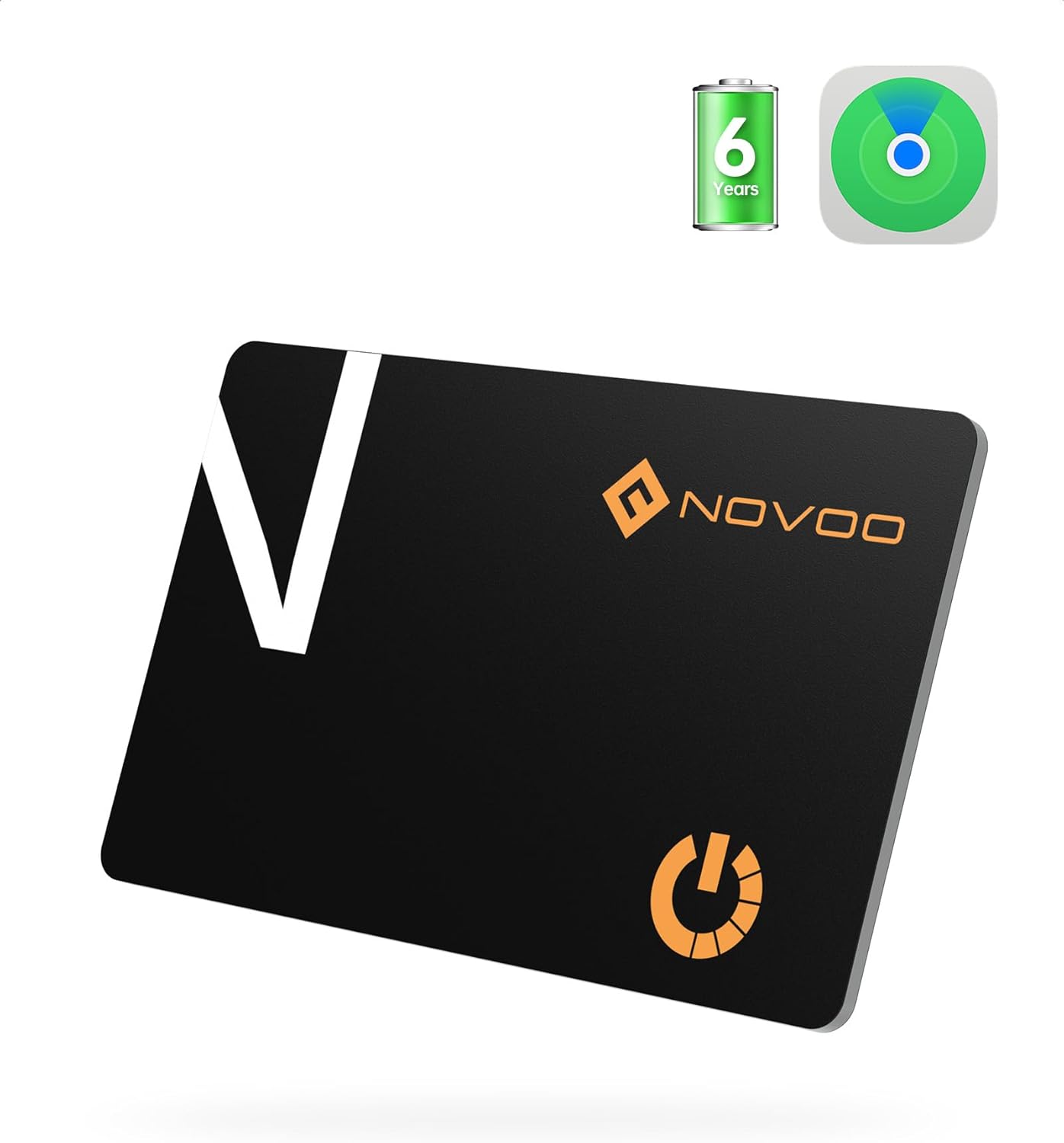 NOVOO SmartCard Tracker: Thin, Long-Life, iOS Compatible