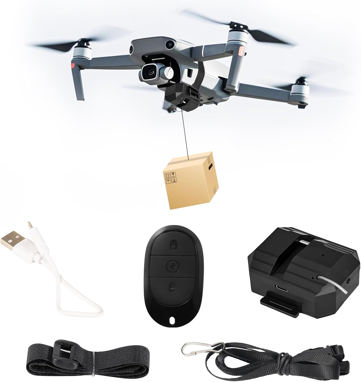 Drone Airdrop System for DJI Mini 4 Pro by Aojudic