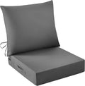 Outdoor Seat Cushion Set for Patio Furniture, Waterproof & Stylish