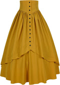 Victorian Style Skirt for Women Ideal for Renaissance Cosplay Events