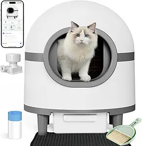 CATLK Self Cleaning Cat Litter Box with Safety Protection Features