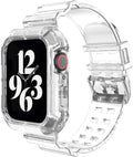 Clear Sport Band with Bumper for Apple Watch - Ultimate Protection!