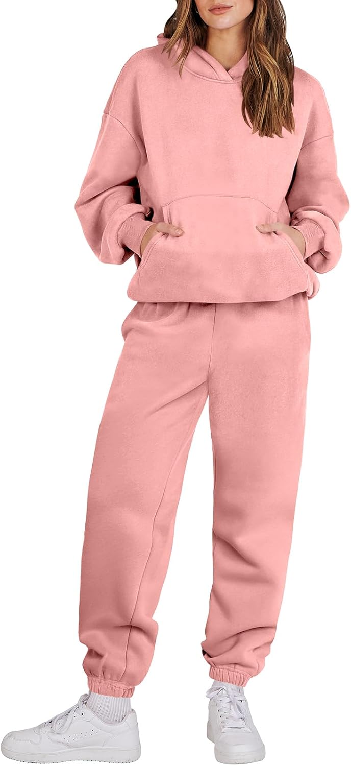 Stylish Oversized Hoodie and Jogger Set for Fall Comfort