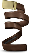 Mission Belt Men's Leather Ratchet Belt 40mm - Precise Fit