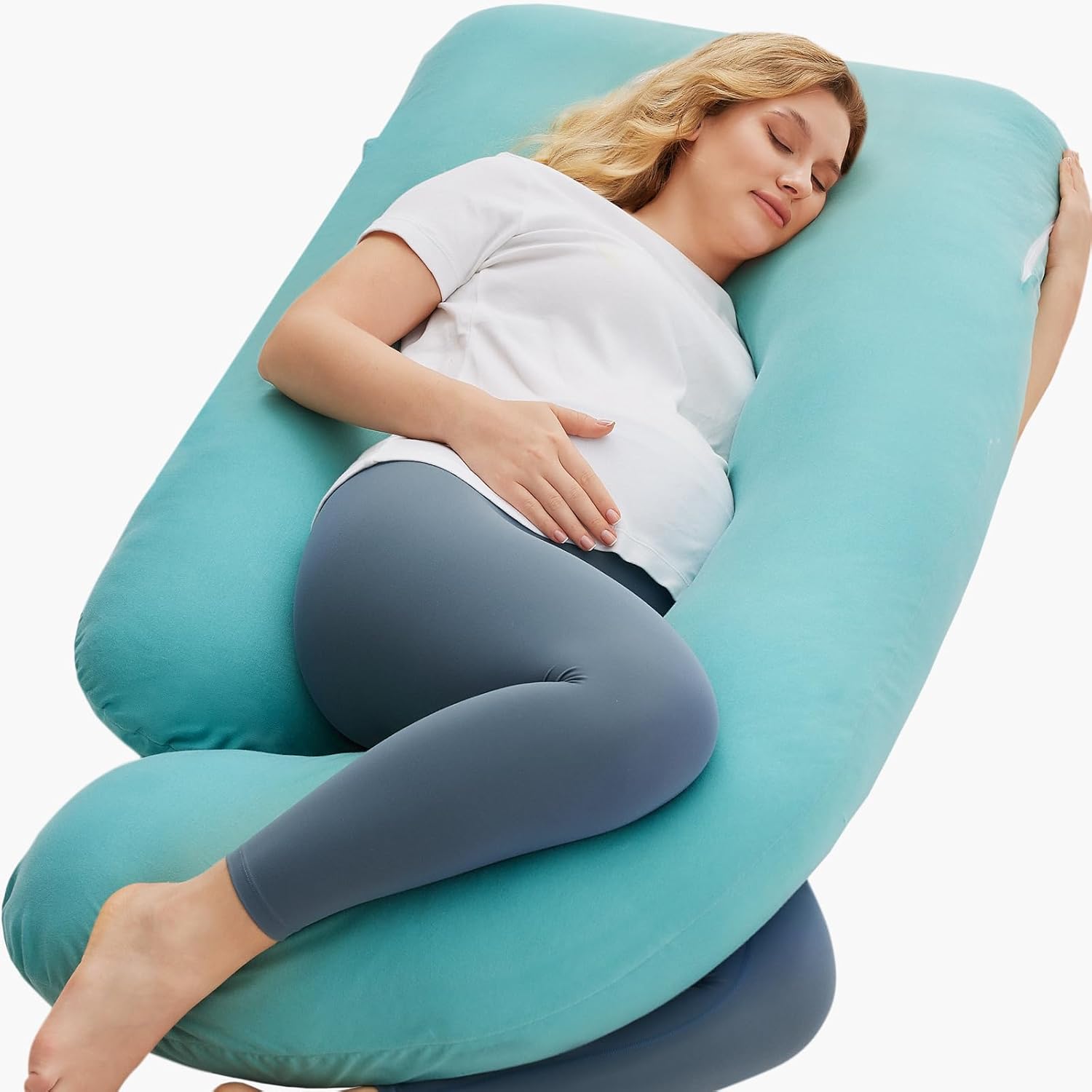 Momcozy U Shaped Pregnancy Pillow for Ultimate Comfort