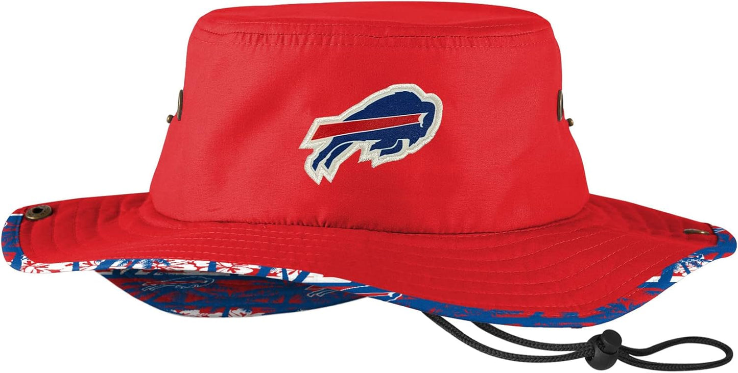 FOCO Men's NFL Team Logo Sport Outdoor Sun Bucket Boonie Hat
