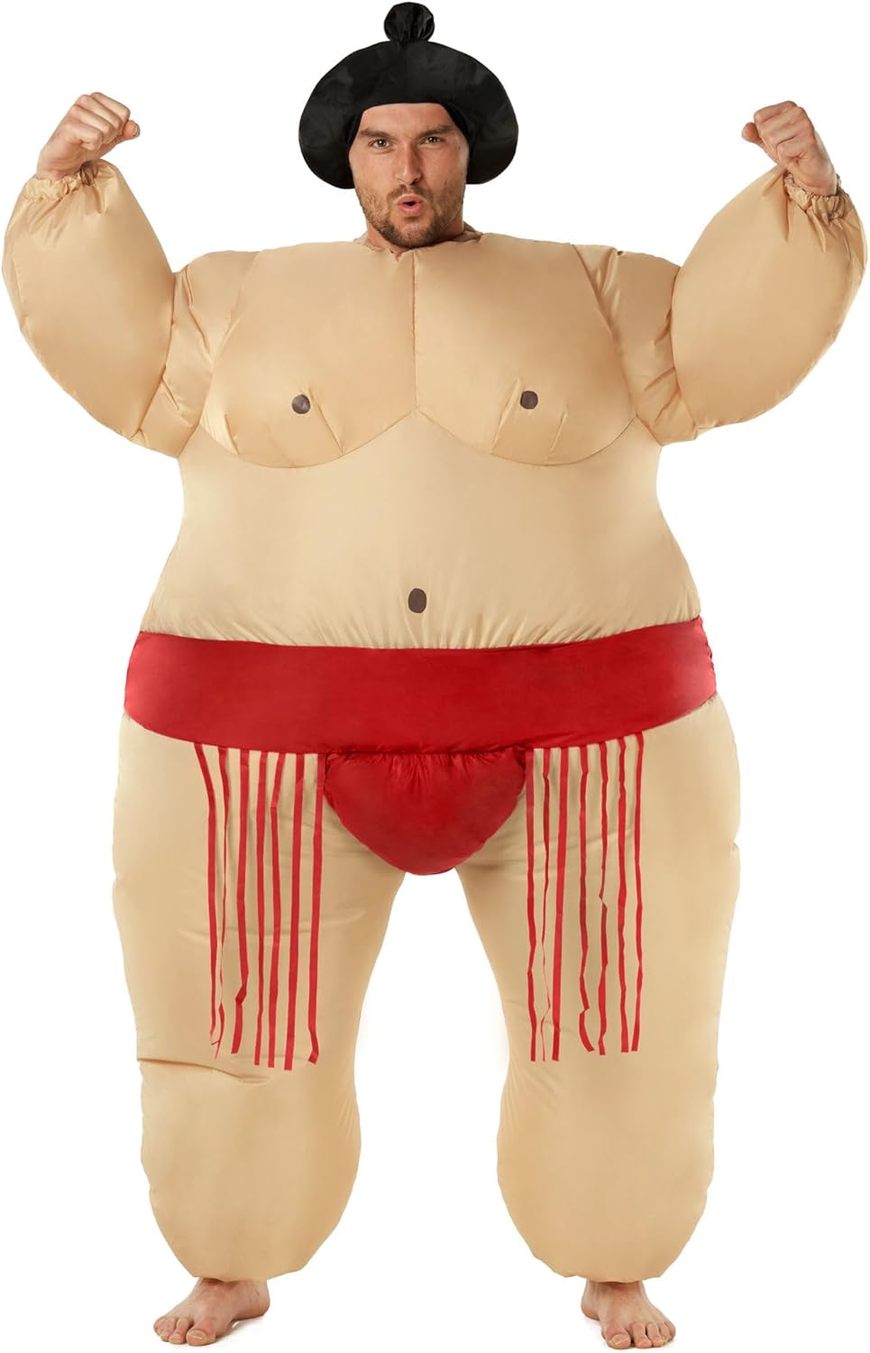Morph Sumo Wrestler Inflatable Costume for Hilarious Fun