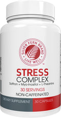 Silver Fern Stress Complex Without Caffeine - Sleep & Mood Support