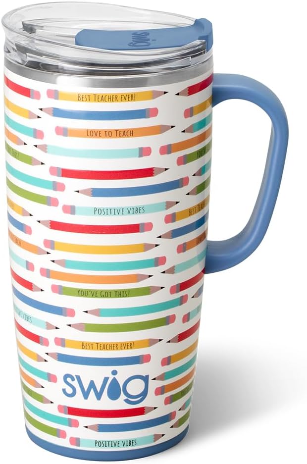 Swig Life 22oz Travel Mug - Insulated Tumbler with Handle