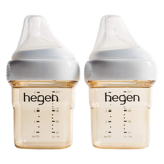 Hegen Anti Colic Baby Bottles - Breastfeeding 5oz (2 Pack)