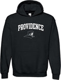 UGP Campus Apparel College Team Color Arch Logo Hoodie (Style KD6W)