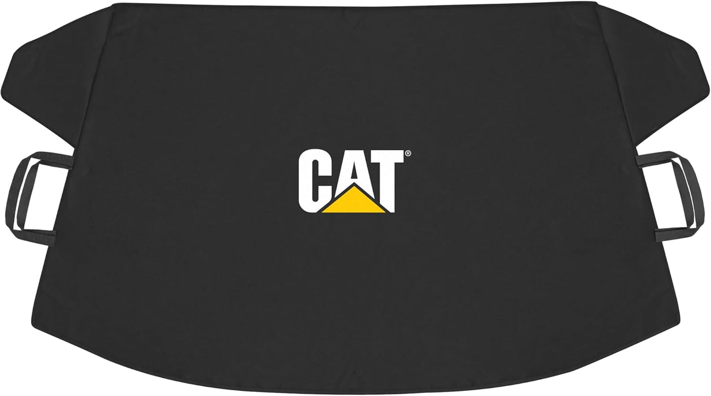 Cat Weatherproof Frost Protector: Anti-Theft Straps, 78x45 Black