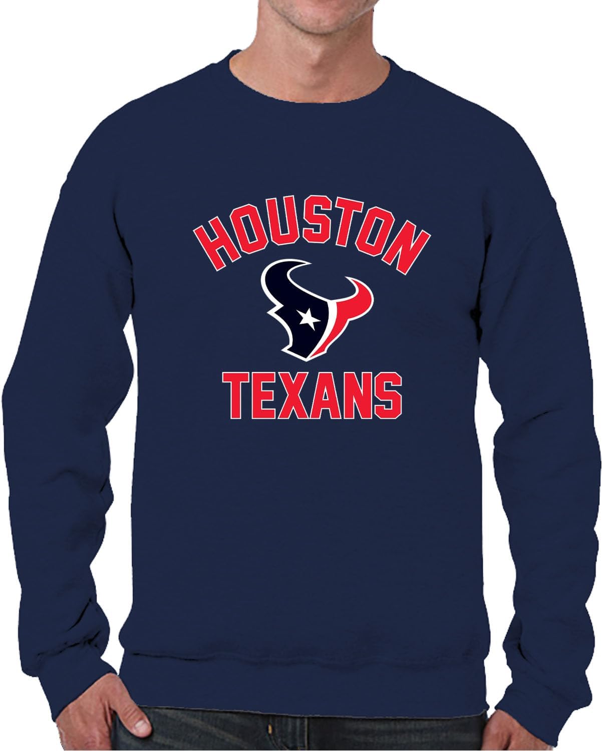 Houston Texans Adult Gameday Crewneck Sweatshirt for Fans