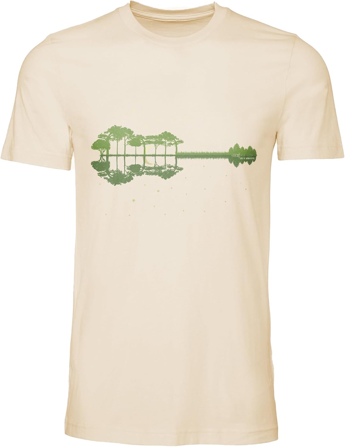 Organic Rhythm Guitar Tee for Men & Women