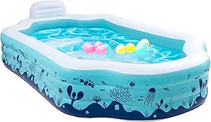Inflatable Swimming Pool for Family Fun and Relaxation