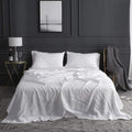 100% Pure Linen Sheet Set Queen Size - Breathable Washed Linen Bedding