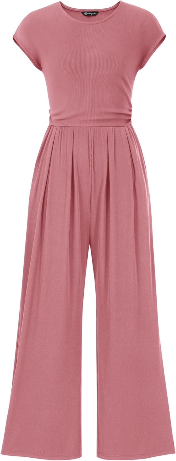 PRETTYGARDEN Summer Jumpsuits for Women Dressy and Casual