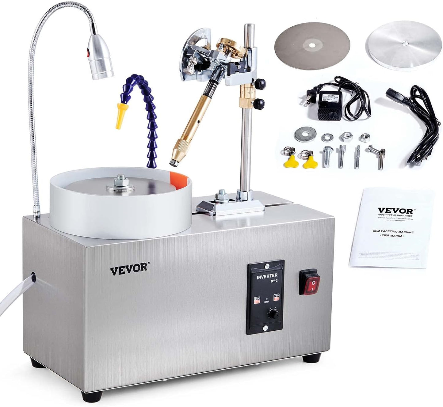 VEVOR Gem Faceting Machine: High-Quality Jade Grinding Tool