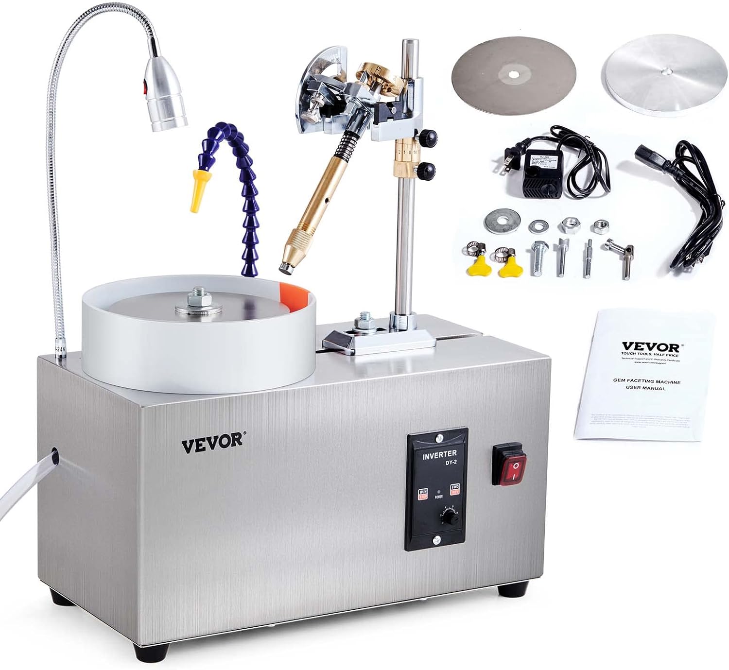VEVOR Gem Faceting Machine: High-Quality Jade Grinding Tool
