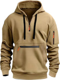 Men's Zipper Hoodie: Stay Warm in Style!