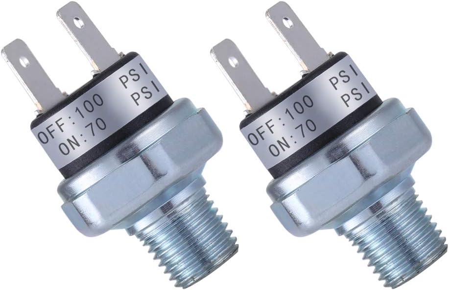 24V 12V Air Pressure Switch 70-100 PSI