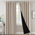 Blackout Curtains 100% Blackout Room Darkening Panels - 84 in Long