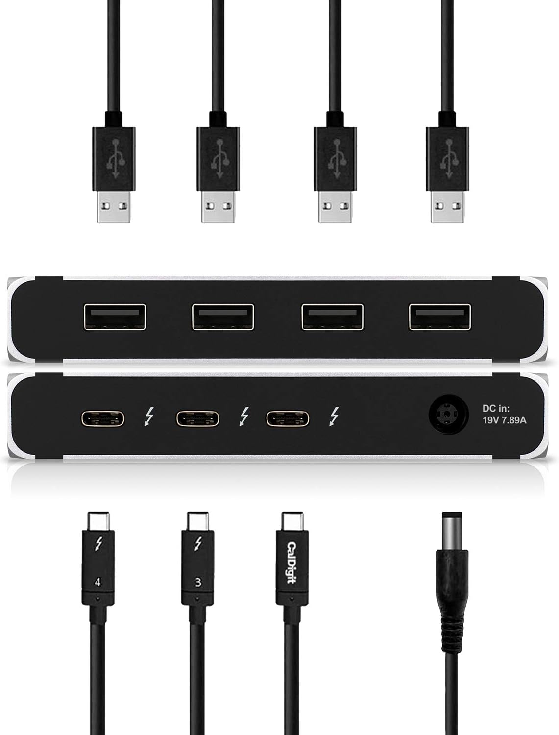 CalDigit Thunderbolt 4 Hub - Fast Data Transfer, Stunning Display, Ultimate Convenience