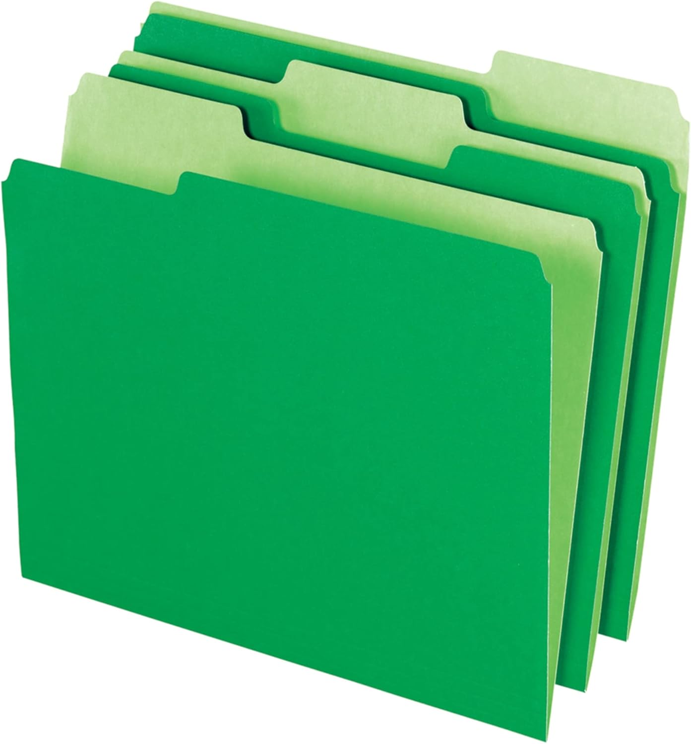 Bright Green File Folders Box - OfficeMax