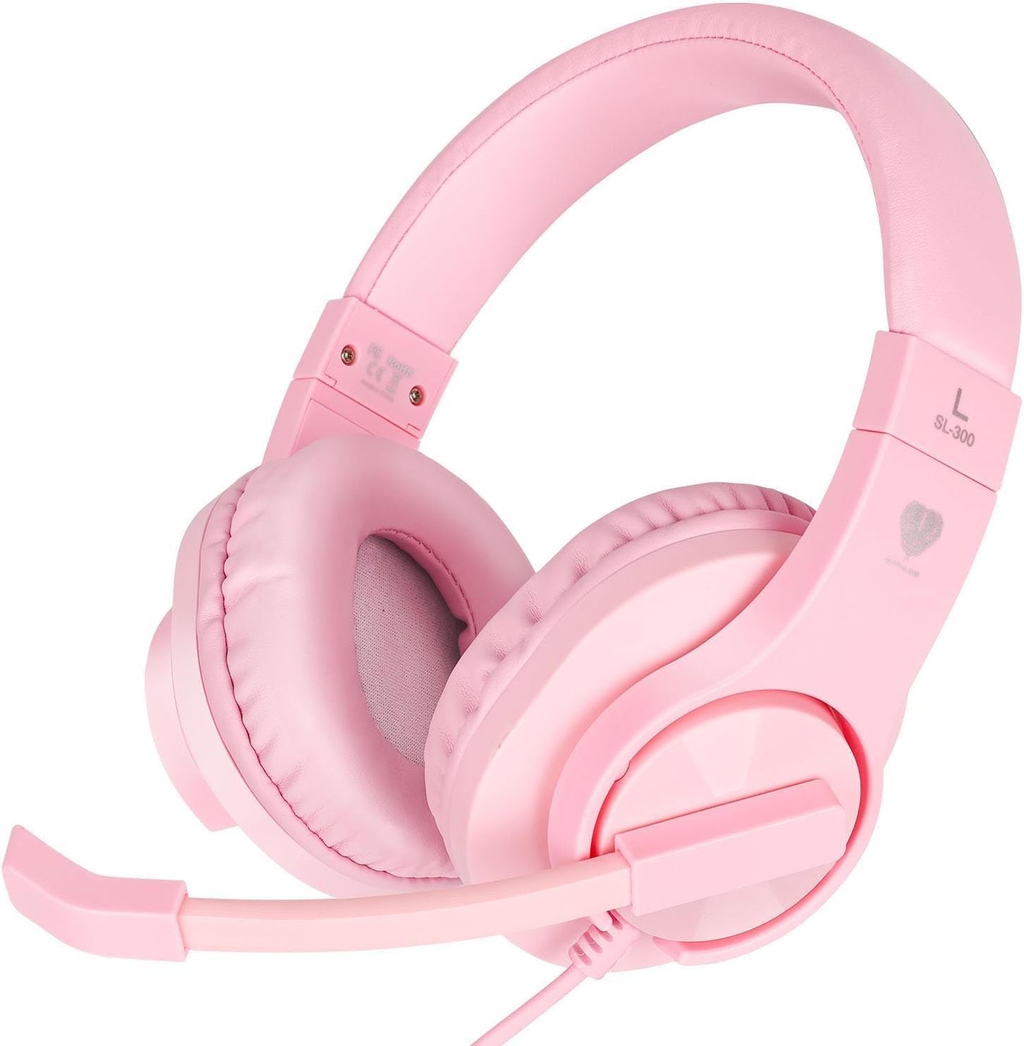 Immerse in Ultimate Gaming Experience with DIWUER Pink Headset