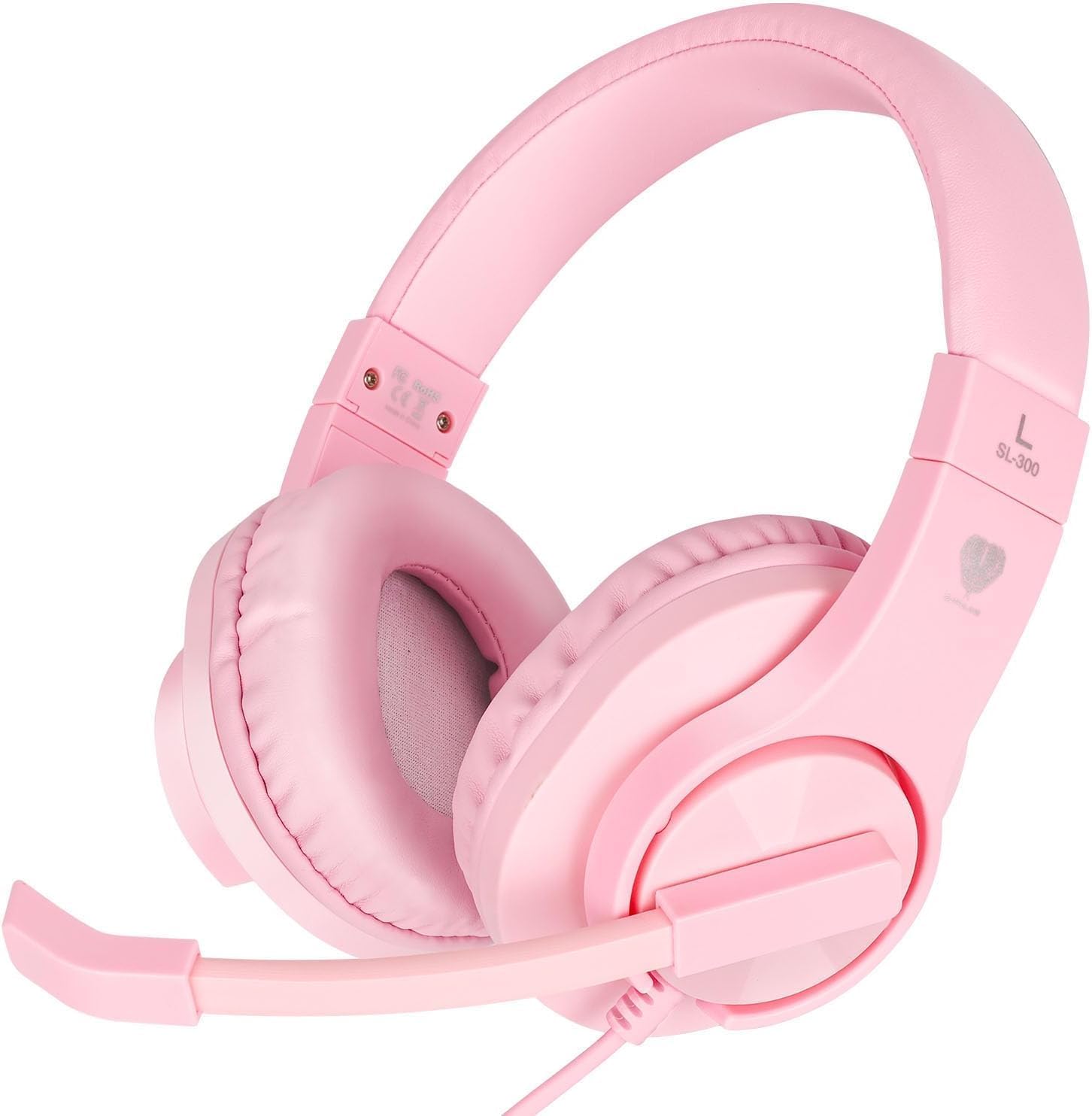 Immerse in Ultimate Gaming Experience with DIWUER Pink Headset