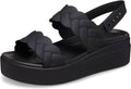 Crocs womens Brooklyn Woven Low Wedge - Comfortable LiteRide Wedge