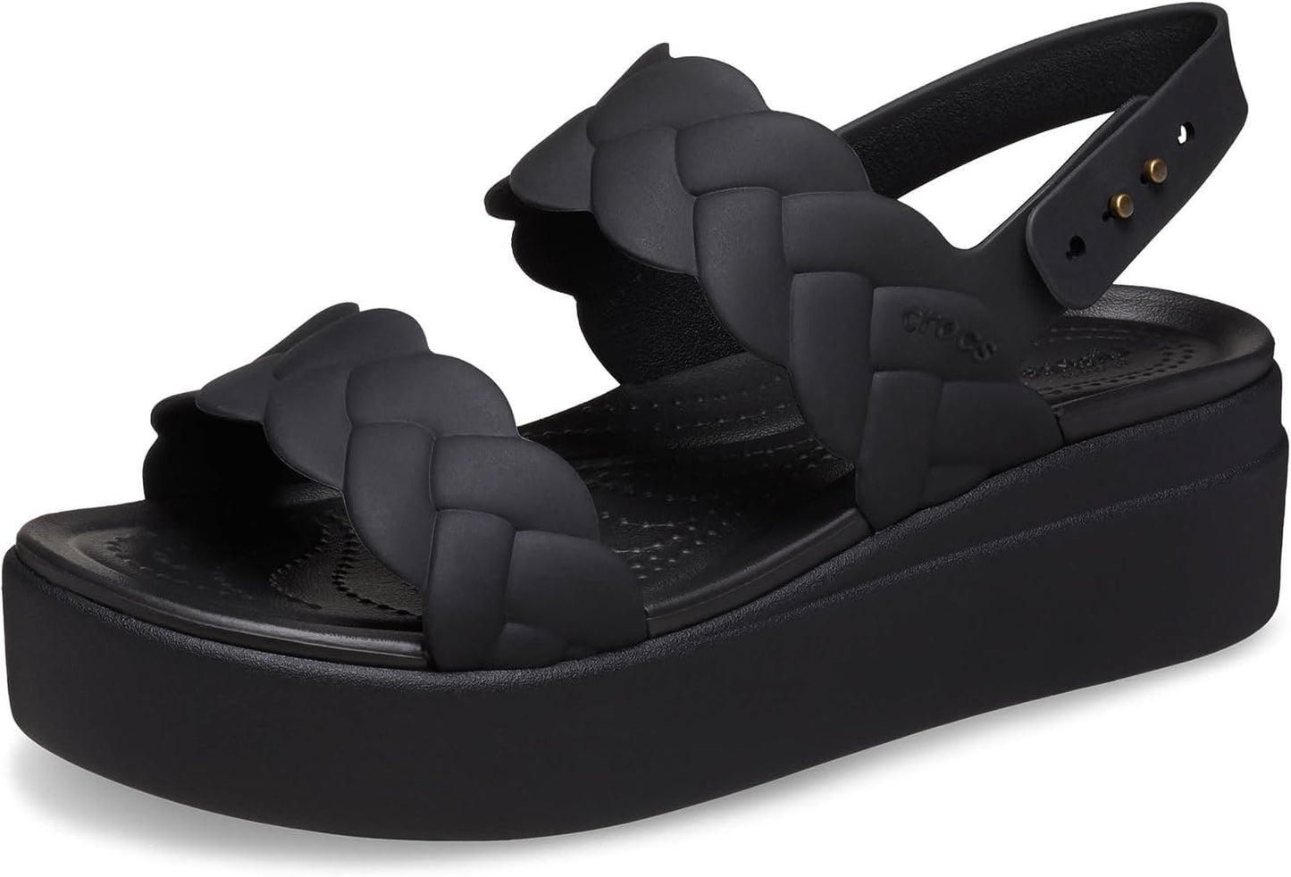 Crocs Brooklyn Woven Low Wedge: Stylish Comfort for Women