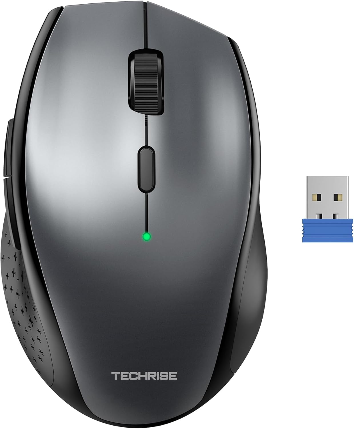 TechRise Wireless Mouse: 4800 DPI Precision