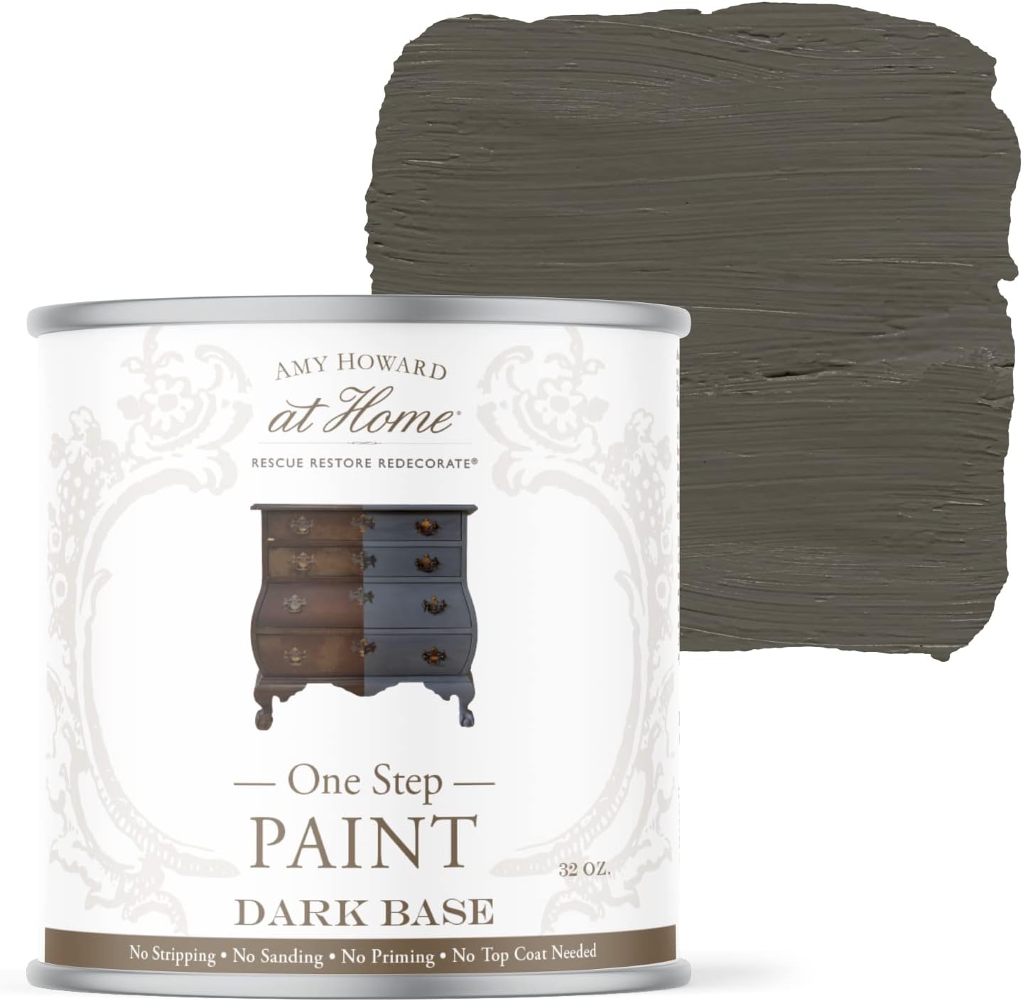 Transform Your Furniture with One Step Chalk Paint in Graphite