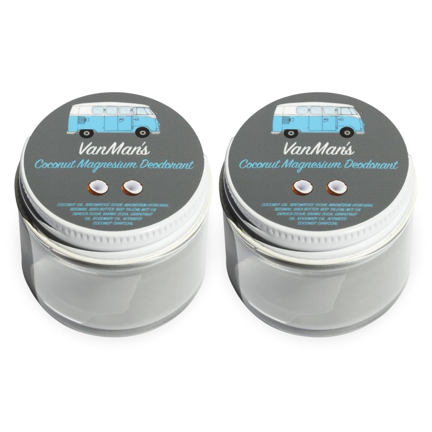 Handmade Coconut and Magnesium Deodorant for Odor Control
