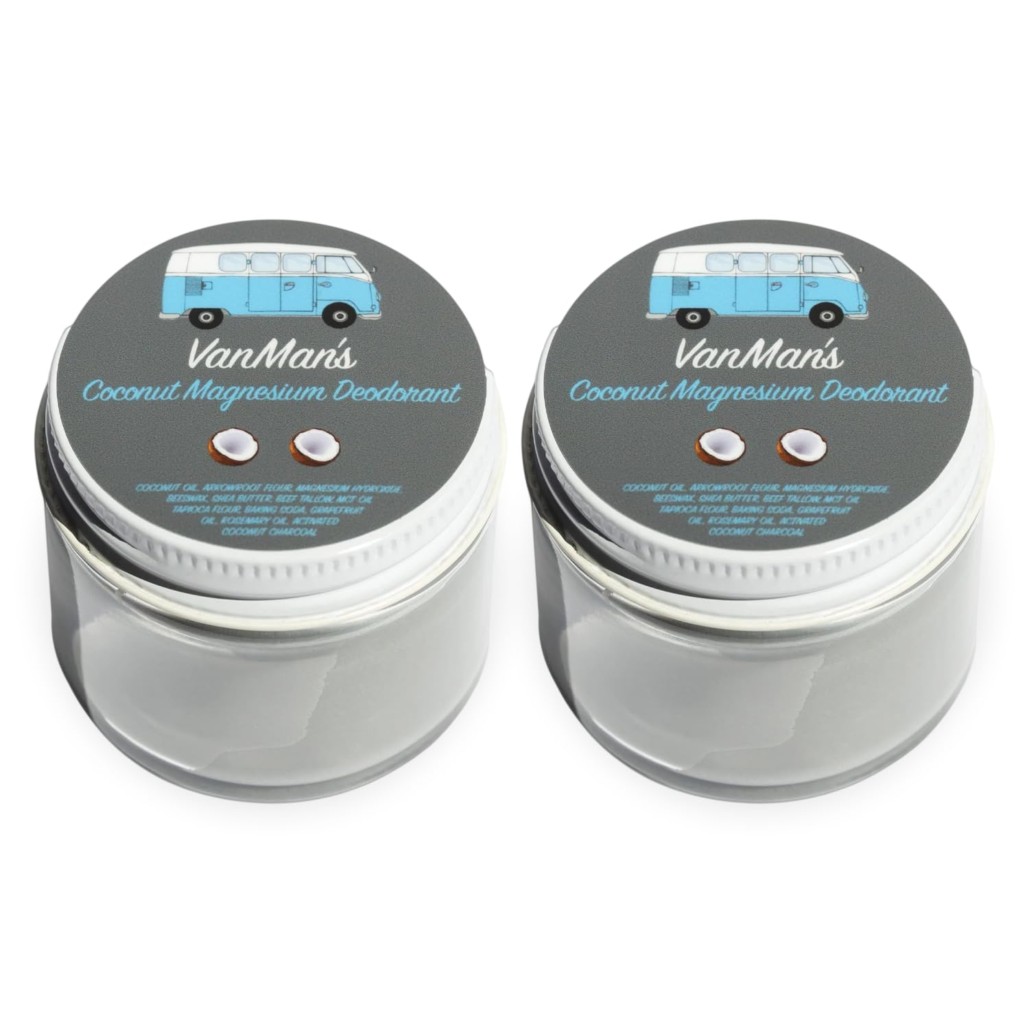 Handmade Coconut and Magnesium Deodorant for Odor Control