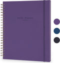 Undated Daily Planner To Do List Hourly Schedule - Luxury Indigo