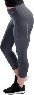 CompressionZ High Waisted Capri Compression Leggings (Style WF9K)